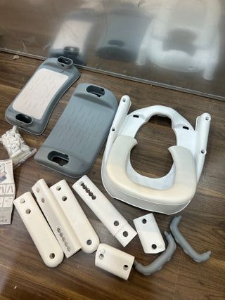 Mkitnvy Adaptador WC Niños con Escalera