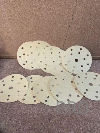 Papel de lija universal Ø 150mm Discos