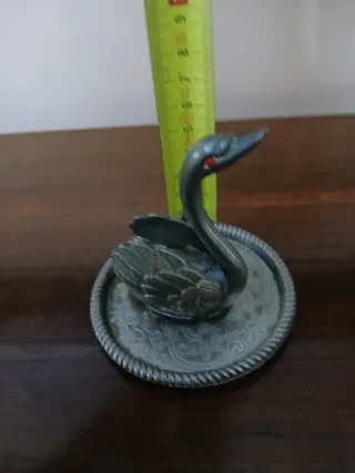 Porta anelli Cigno antico