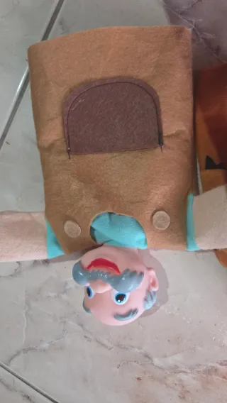 Conjunto 4 Fantoches Mão Infantis