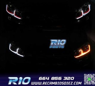 FAROS VOLKSWAGEN VW GOLF 6 08-13 LOOK GTI GOLF 7 DINAMICOS