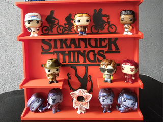 Expositor Stranger Things para figuras Funko Pop