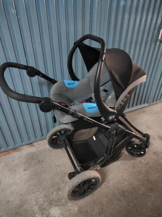 Carro Kinderkraft gris