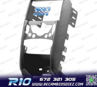 MARCO NEGRO RADIO 1-DIN Y 2-DIN PARA MINI HATCH II CABRIO II