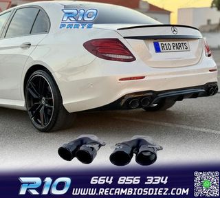 COLAS ESCAPE MERCEDES CLASE E W213 16- E53 AMG NEGRO