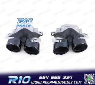 COLAS ESCAPE MERCEDES CLASE E W213 16- E53 AMG NEGRO