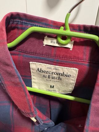 Camisa Abercrombie & Fitch cuadros M
