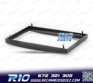 MARCO NEGRO RADIO 2-DIN PARA CITROEN C2 C3 BERLINGO JUMPY FI