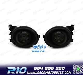 FAROS ANTINIEBLA BMW E90 E91 05-08 CON LUPA NEGRO