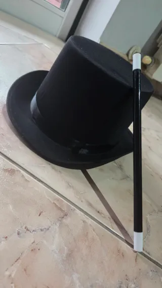 Chapéu Mágico + Varinha Boland