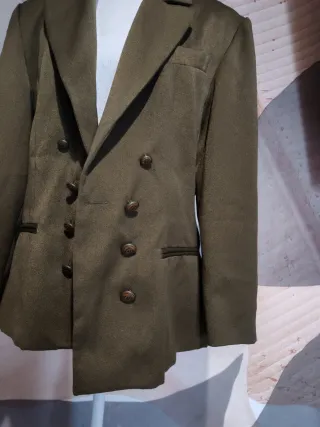 Giacca blazer verde oliva taglia M