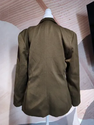 Giacca blazer verde oliva taglia M