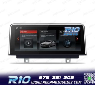 RADIO GPS ANDROID 14 BMW SERIE 3 SERIE 4 10,25"