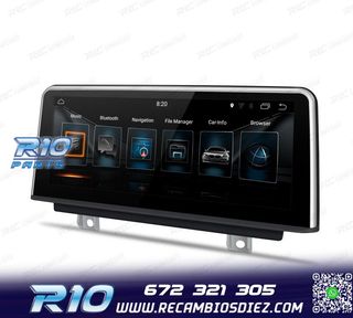 RADIO GPS ANDROID 14 BMW SERIE 3 SERIE 4 10,25"