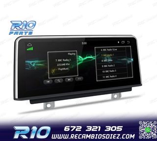 RADIO GPS ANDROID 14 BMW SERIE 3 SERIE 4 10,25"