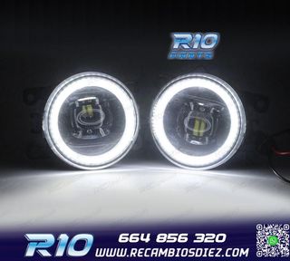 FAROS ANTINIEBLAS OJOS ANGEL CCFL SUZUKI RENAULT OPEL PEUGEO