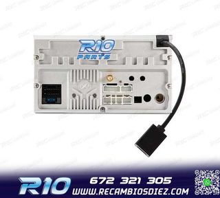 RADIO GPS ANDROID 11 PARA VOLKSWAGEN VW SEAT SKODA CARPLAY F