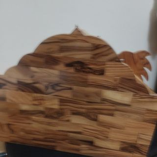 Nacimiento Belén Musical Madera Olivo