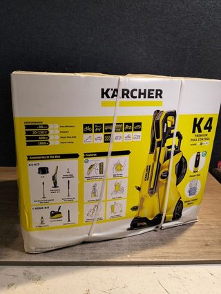 Kärcher K4 Premium Full Control Hidrolimpiadora de alta presión para exteriores 130 bar