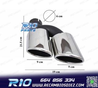 DIFUSOR AUDI A4 SEDAN AVANT 16- S LINE + COLAS ESCAPE