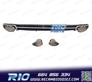 DIFUSOR AUDI A4 B9 16- LOOK RS4 + COLAS ESCAPE