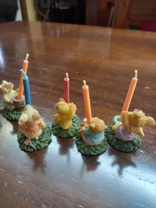 8 Portacandele anni '90 animali