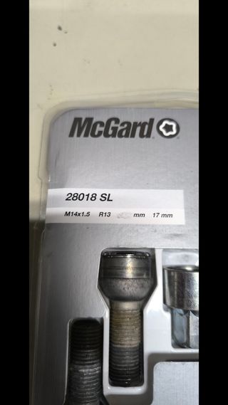 McGard 28018 SL Antirrobo Ruedas