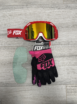 Pack FOX: Gafas + Guantes + Lente Extra 157