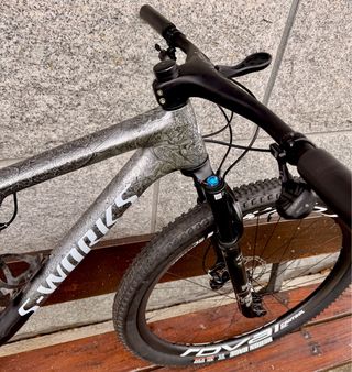 Bicicleta Montaña Doble Suspensión talla L