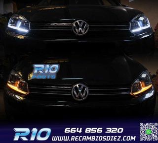 FAROS VOLKSWAGEN VW GOLF 6 08-13 LOOK SILVER GOLF 7 DINAMICO