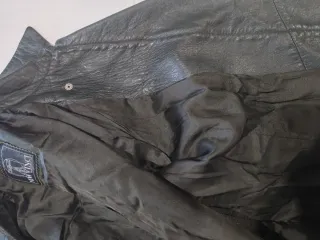 Chiodino vera pelle verde taglia M