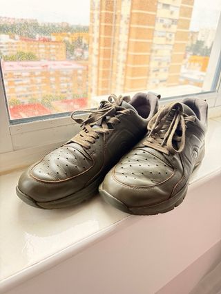 Zapatos Camper Piel Talla 42 Verde Oliva