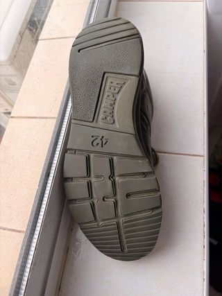 Zapatos Camper Piel Talla 42 Verde Oliva