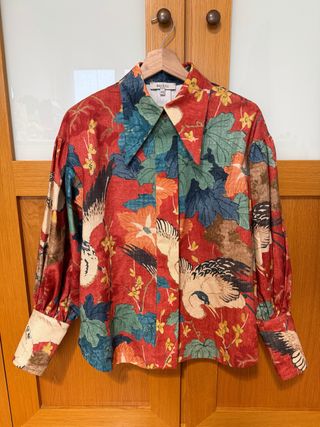 Sobrecamisa estampada de Maravic