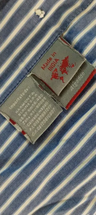 Camicia Harmont&Blaine righe blu/bianco