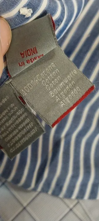 Camicia Harmont&Blaine righe blu/bianco