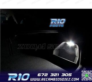 KIT 10 BOMBILLAS LED INTERIOR ACCESORIOS DE ASIENTO PARA SEA