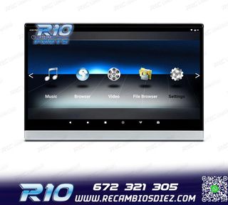 PANTALLA REPOSACABEZAS MULTIMEDIA DE 13,3 "