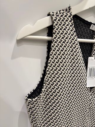 Vestido con estampado geométrico