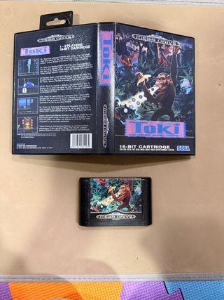 Toki Mega Drive Sega Cartucho Videojuego