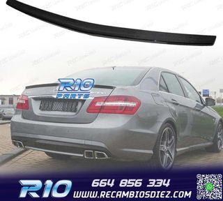 ALERON PESTAÑA MERCEDES CLASE E W212 10-16 LOOK AMG CARBO