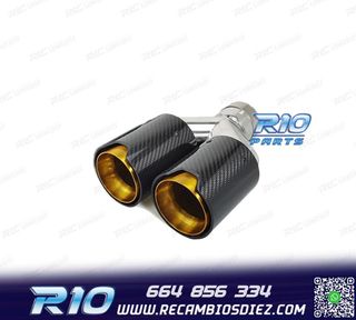 COLA ESCAPE DCH BMW LOOK M PERFORMANCE DORADO CARBONO