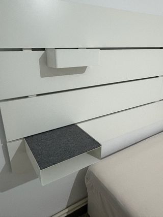 Cama Matrimonio Cabecero Somier Ikea