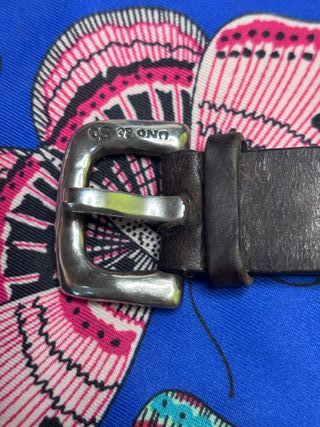 Reloj plata y cuero uno de 50