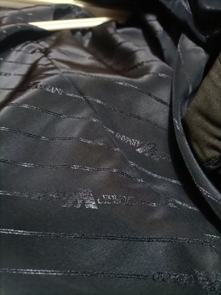 Americana Giorgio Armani Talla 56 Negra