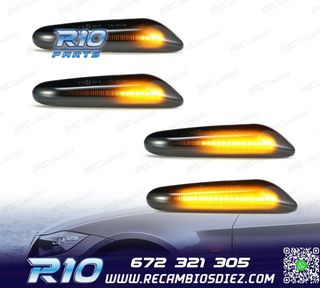 INTERMITENTES LATERALES LED DINAMICOS BMW E81 E82 E87 E88 E9
