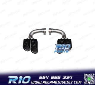 COLAS ESCAPE PORSCHE CAYENNE 17- LOOK GTS NEGRO