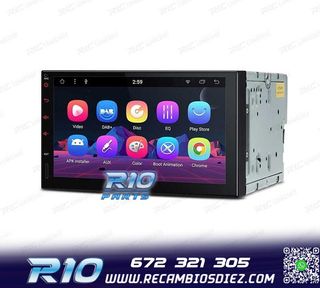 RADIO GPS ANDROID 8.1 7" OCTA-CORE 2DIN MULTIMEDIA PANTALLA