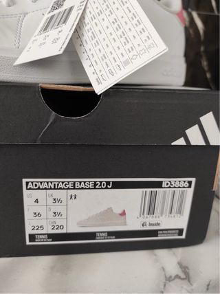 Zapatillas Adidas Blancas y Rosas