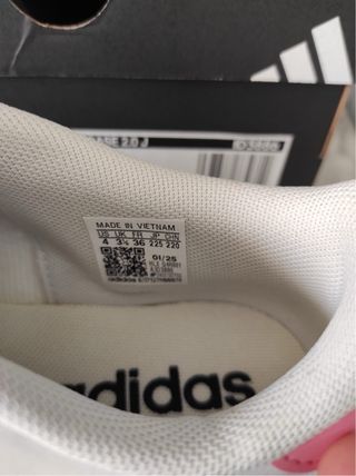 Zapatillas Adidas Blancas y Rosas